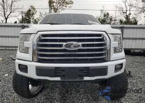 2017 Ford F150 Supercrew z USA, uszkodzony, nr VIN 1FTEW1CF1HFC81387